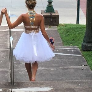 White Egyptian like dress